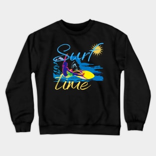 Surf Time tshirt,Summer Vacation Crewneck Sweatshirt